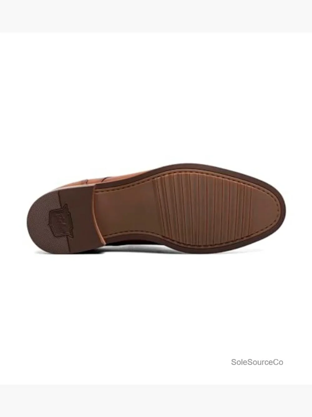 Cap Toe Double Monk Oxfords with Cushioned Insole